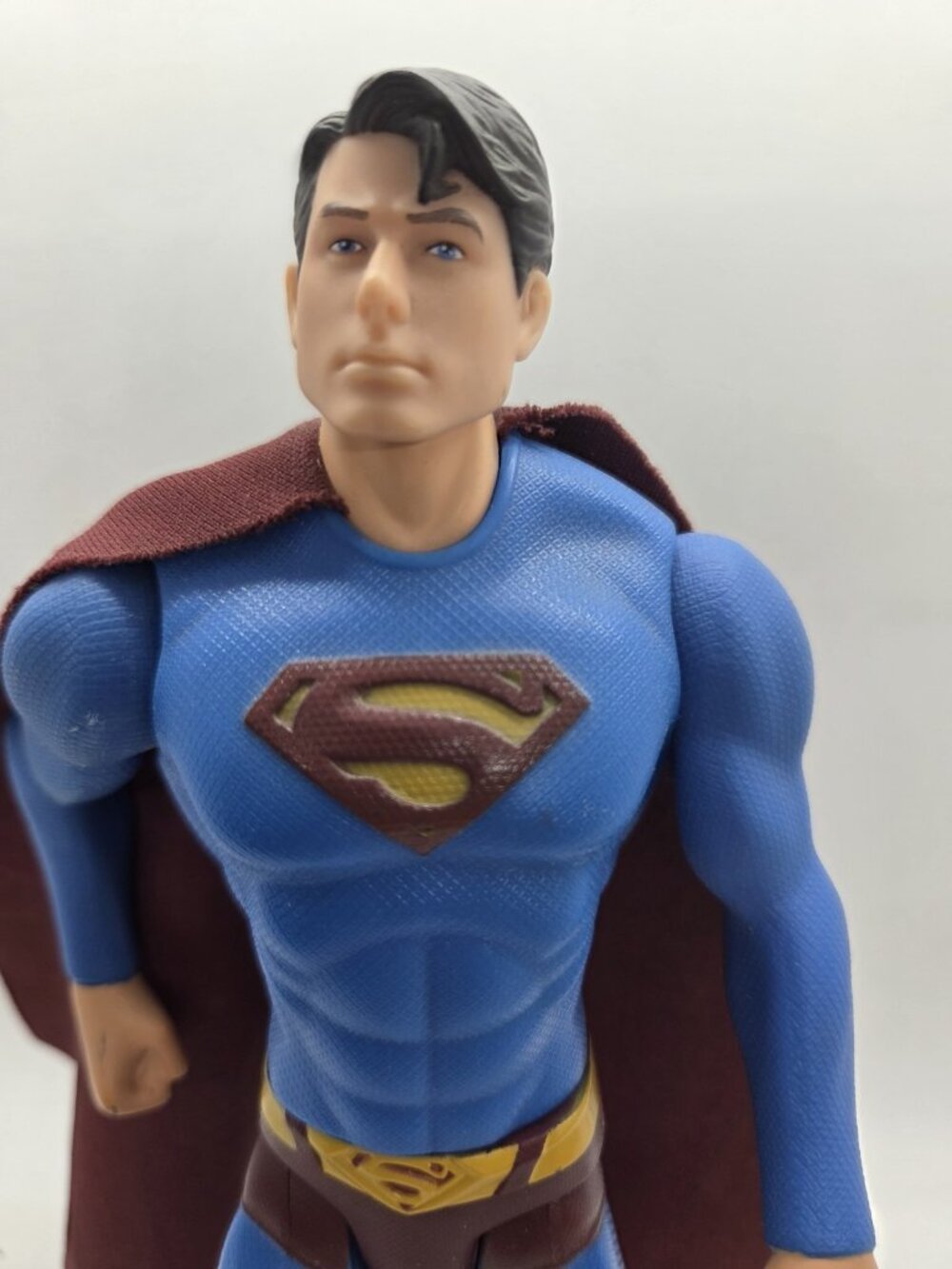 2006 SUPERMAN RETURNS DC COMICS MATTEL 5.5” ACTION FIGURE potable cape sexy - Picture 3 of 8